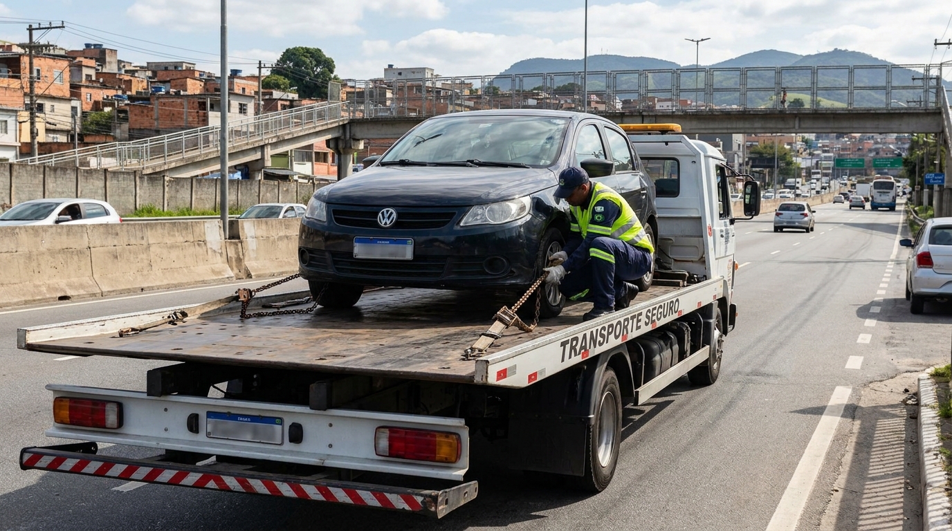 Logística para Veículos Parados em Santo André‑SP