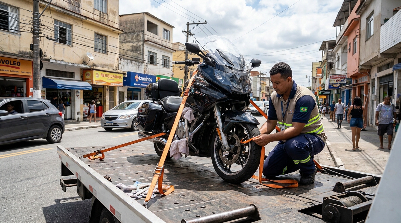 Remoção de Moto em Pane em Santo André‑SP